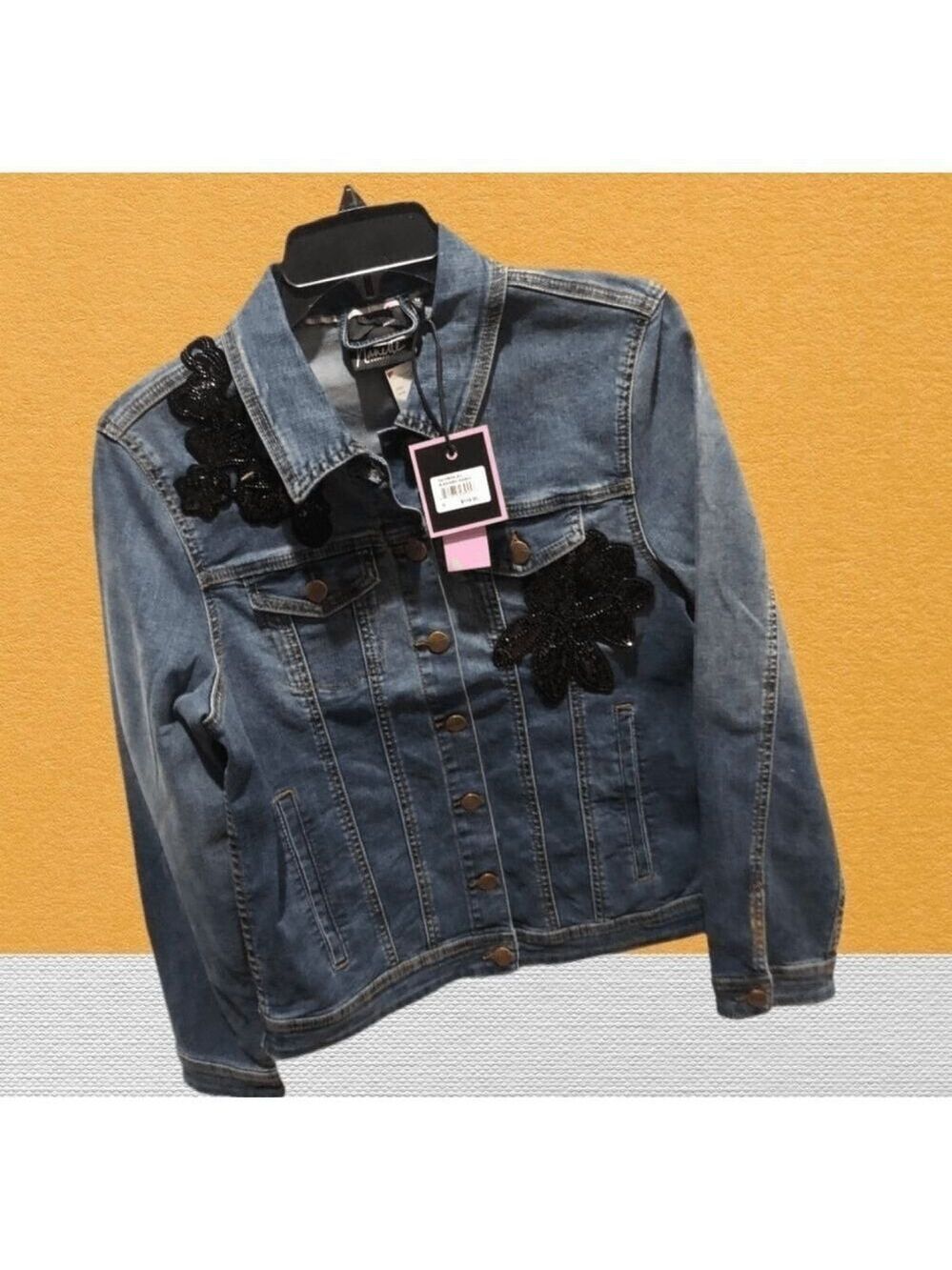 Nanette Lepore Jean Jacket size Small